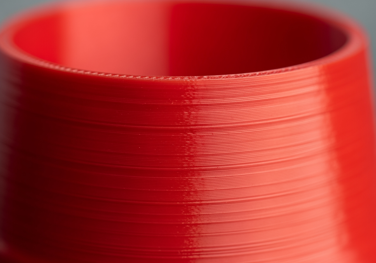 PLA Plus – Oberflächen-Detail